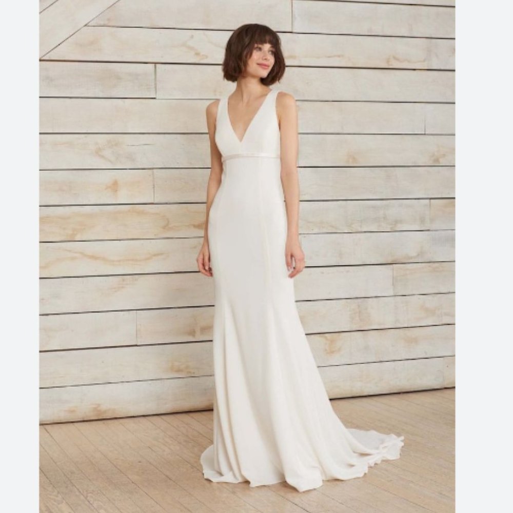 Anthropologie x BHLDN Jones Dress Ivory